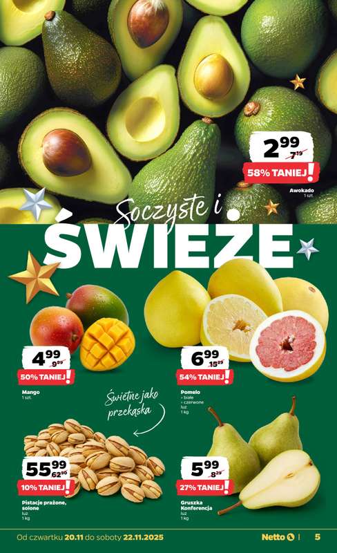 Netto - gazetka promocyjna Gazetka Spożywcza od czwartku 20.11 do soboty 22.11 - strona 5