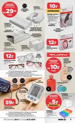 Netto - gazetka promocyjna Gazetka Non Food od czwartku 20.11 do środy 26.11 - strona 7