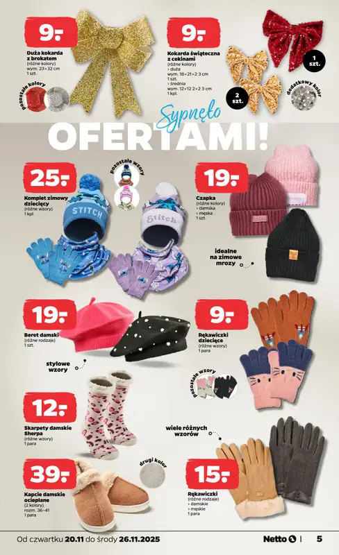 Netto - gazetka promocyjna Gazetka Non Food od czwartku 20.11 do środy 26.11 - strona 5