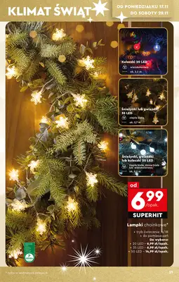 Biedronka - gazetka promocyjna Okazje tygodnia od 15.11 od soboty 15.11 do środy 03.12 - strona 23