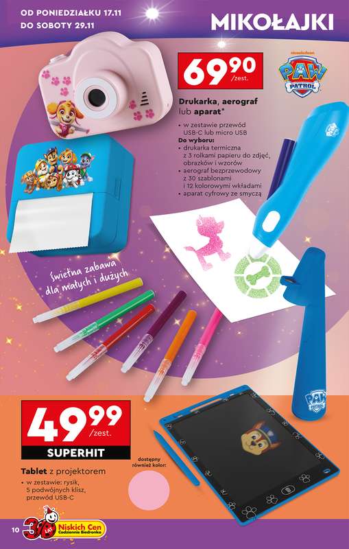 Biedronka - gazetka promocyjna Okazje tygodnia od 15.11 od soboty 15.11 do środy 03.12 - strona 12