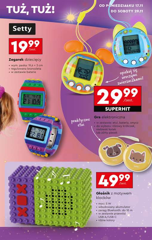 Biedronka - gazetka promocyjna Okazje tygodnia od 15.11 od soboty 15.11 do środy 03.12 - strona 11