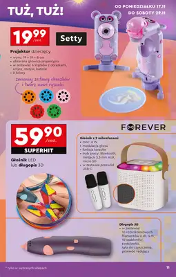 Biedronka - gazetka promocyjna Okazje tygodnia od 15.11 od soboty 15.11 do środy 03.12 - strona 13