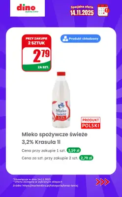Dino - gazetka promocyjna Specjalna oferta na 14.11.2025 - promocje spoza gazetki od piątku 14.11 do piątku 14.11 - strona 3