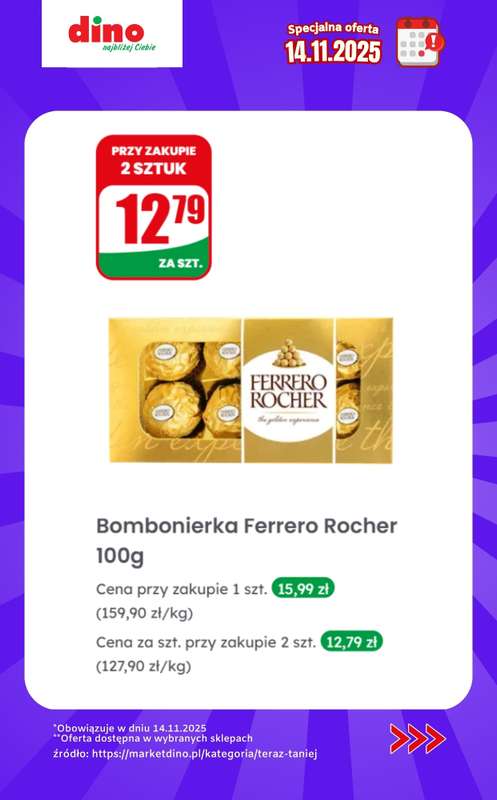 Dino - gazetka promocyjna Specjalna oferta na 14.11.2025 - promocje spoza gazetki od piątku 14.11 do piątku 14.11 - strona 11