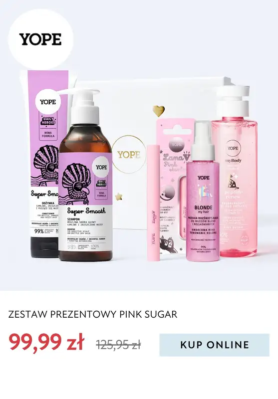 Prezenty - gazetka promocyjna YOPE | Zestawy prezentowe od piątku 14.11 do poniedziałku 24.11 - strona 9