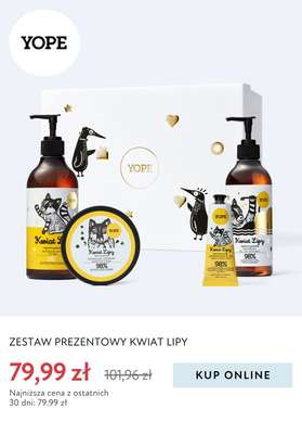 Prezenty - gazetka promocyjna YOPE | Zestawy prezentowe od piątku 14.11 do poniedziałku 24.11 - strona 8