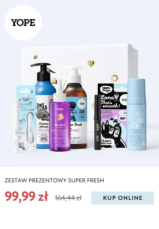 Prezenty - gazetka promocyjna YOPE | Zestawy prezentowe od piątku 14.11 do poniedziałku 24.11 - strona 12