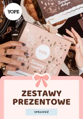 Prezenty - gazetka promocyjna YOPE | Zestawy prezentowe od piątku 14.11 do poniedziałku 24.11