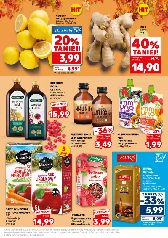 Kaufland - gazetka promocyjna Oferta Kaufland - SUPER SOBOTA od soboty 15.11 do soboty 15.11 - strona 25