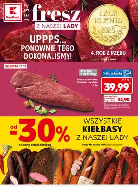 Kaufland - gazetka promocyjna Oferta Kaufland - SUPER SOBOTA od soboty 15.11 do soboty 15.11 - strona 2