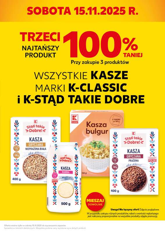 Kaufland - gazetka promocyjna Oferta Kaufland - SUPER SOBOTA od soboty 15.11 do soboty 15.11 - strona 3