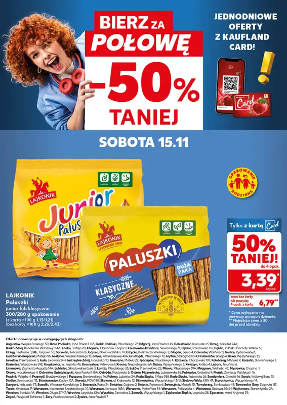 Kaufland - gazetka promocyjna Oferta Kaufland - SUPER SOBOTA od soboty 15.11 do soboty 15.11 - strona 30