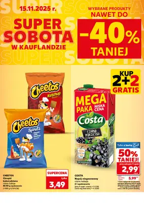 Kaufland - gazetka promocyjna Oferta Kaufland - SUPER SOBOTA od soboty 15.11 do soboty 15.11 - strona 4