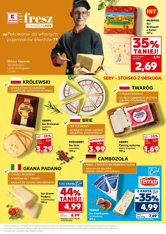 Kaufland - gazetka promocyjna Oferta Kaufland - SUPER SOBOTA od soboty 15.11 do soboty 15.11 - strona 13