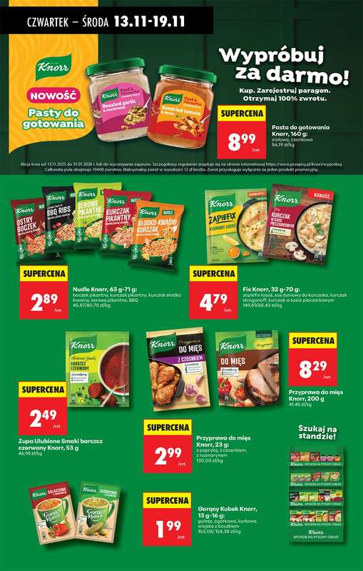 Biedronka - gazetka promocyjna Od czwartku, Z ladą tradycyjną od czwartku 13.11 do środy 19.11 - strona 71