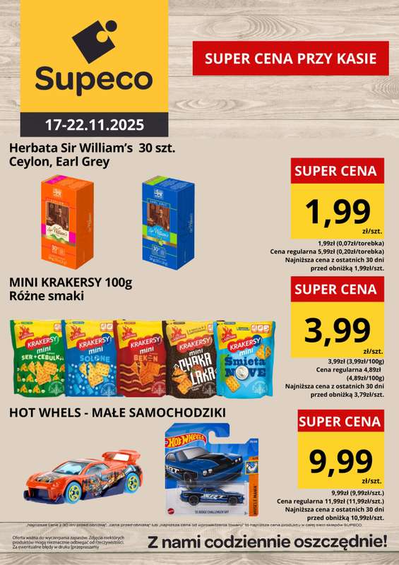 Supeco - gazetka promocyjna Oferta tygodnia od poniedziałku 17.11 do soboty 22.11 - strona 3