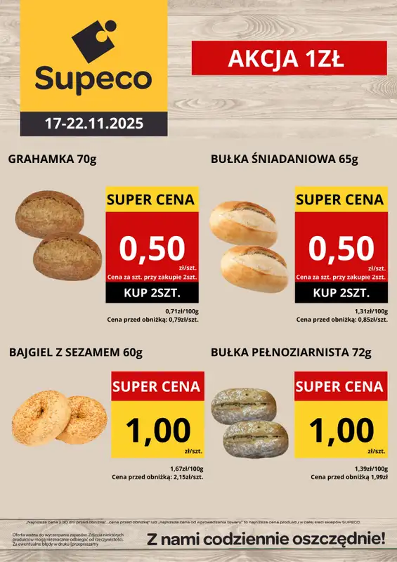 Supeco - gazetka promocyjna Oferta tygodnia od poniedziałku 17.11 do soboty 22.11 - strona 2