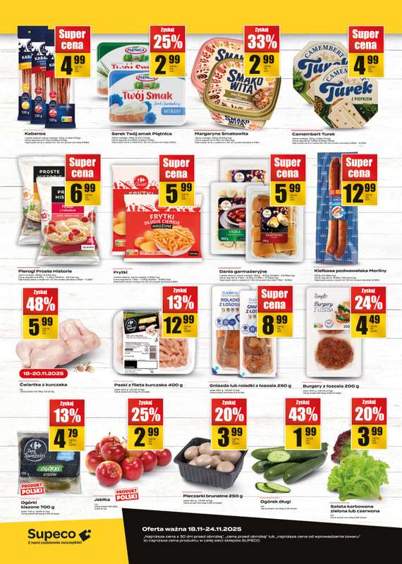 Supeco - gazetka promocyjna Targ świeżości od wtorku 18.11 do poniedziałku 24.11 - strona 2