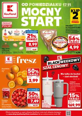 Kaufland - gazetka promocyjna Mocny Start od poniedziałku 17.11 do środy 19.11