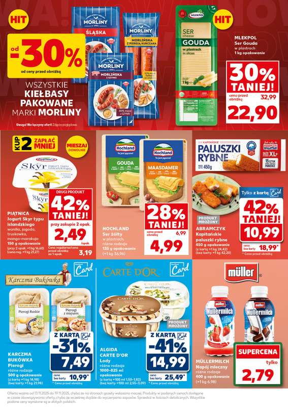 Kaufland - gazetka promocyjna Mocny Start od poniedziałku 17.11 do środy 19.11 - strona 9
