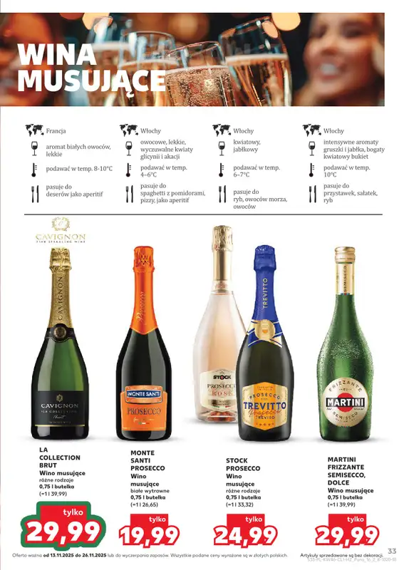 Kaufland - gazetka promocyjna Barek Kauflandu  do środy 26.11 - strona 33