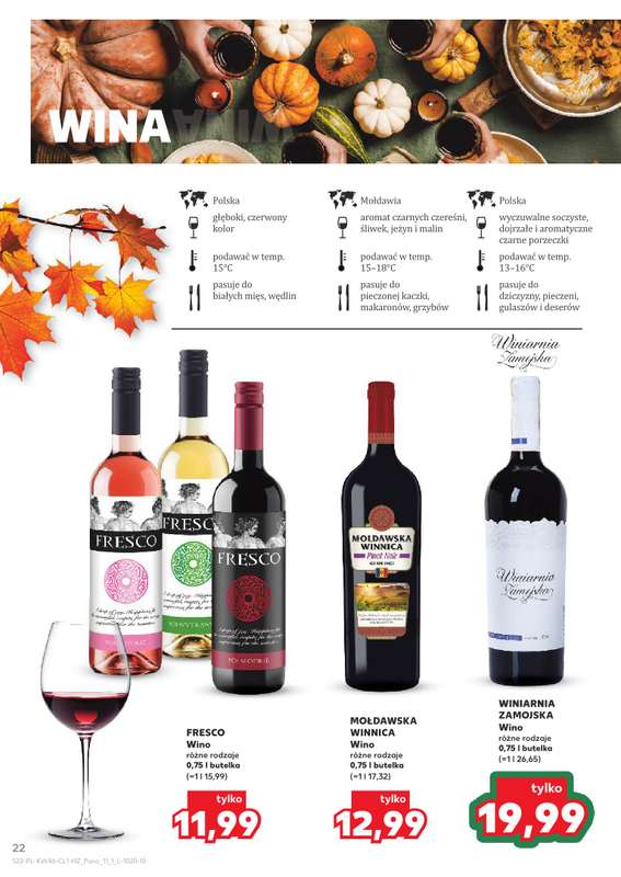 Kaufland - gazetka promocyjna Barek Kauflandu  do środy 26.11 - strona 22