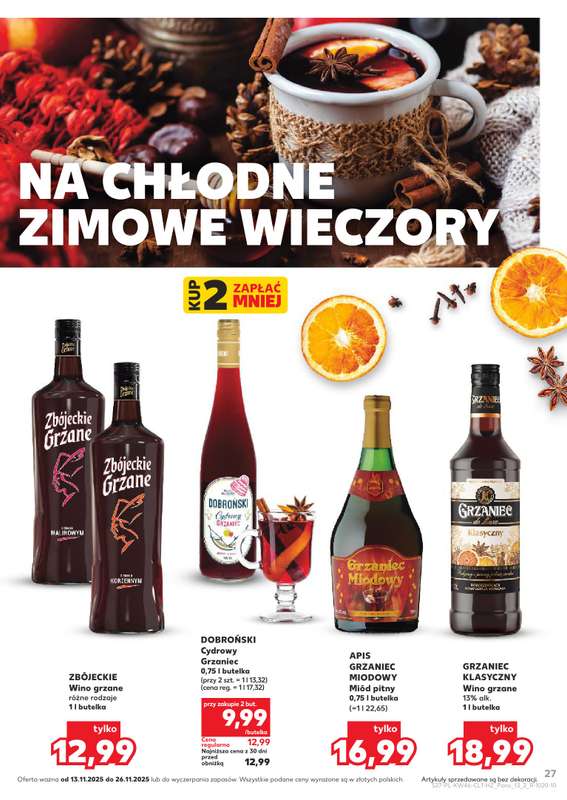 Kaufland - gazetka promocyjna Barek Kauflandu  do środy 26.11 - strona 27