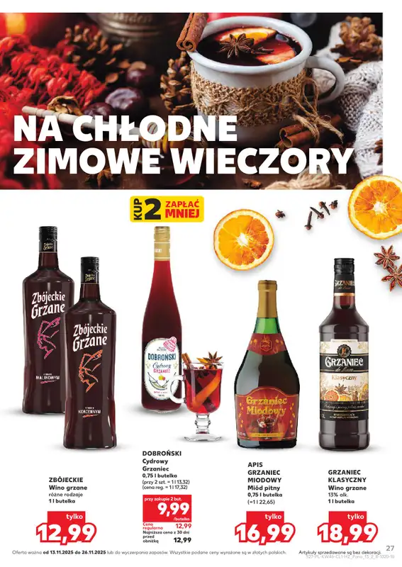 Kaufland - gazetka promocyjna Barek Kauflandu  do środy 26.11 - strona 27