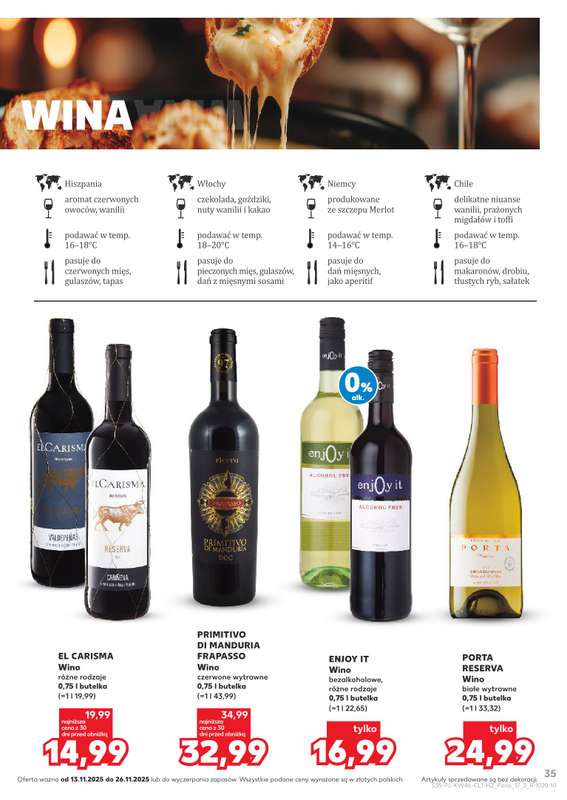 Kaufland - gazetka promocyjna Barek Kauflandu  do środy 26.11 - strona 35