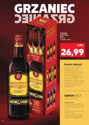 Kaufland - gazetka promocyjna Barek Kauflandu  do środy 26.11 - strona 26