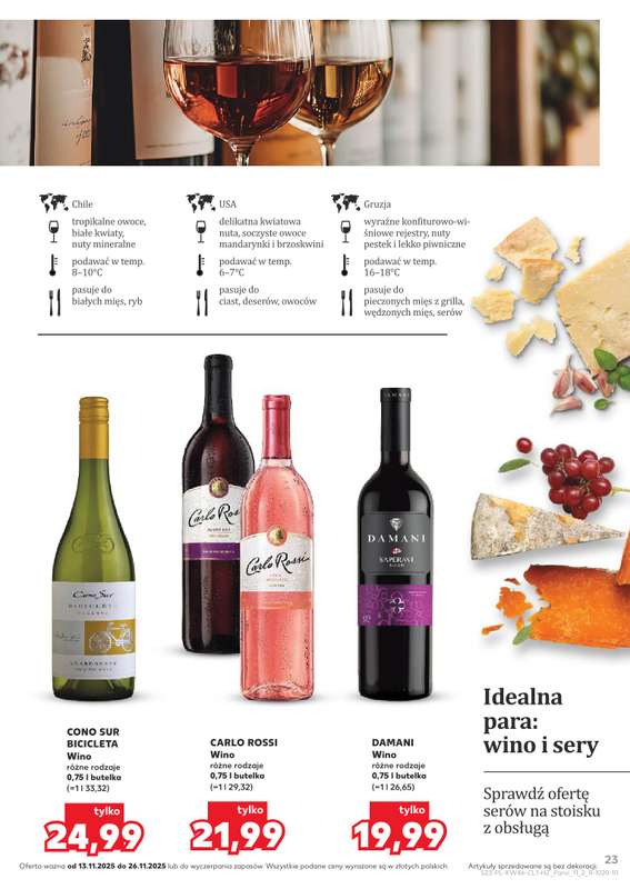 Kaufland - gazetka promocyjna Barek Kauflandu  do środy 26.11 - strona 23