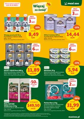 MAXI ZOO - gazetka promocyjna Gazetka  do środy 03.12 - strona 7