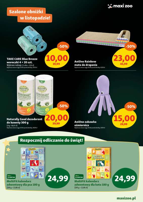 MAXI ZOO - gazetka promocyjna Gazetka  do środy 03.12 - strona 3
