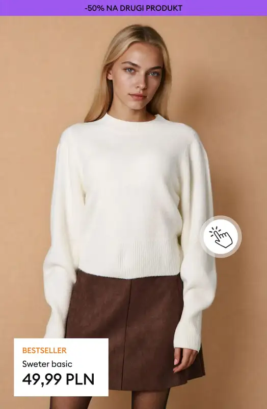 Sinsay - gazetka promocyjna -50% na KAŻDY DRUGI, tańszy produkt od piątku 14.11 do poniedziałku 17.11 - strona 34