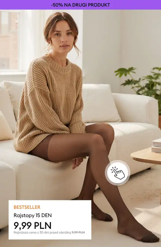 Sinsay - gazetka promocyjna -50% na KAŻDY DRUGI, tańszy produkt od piątku 14.11 do poniedziałku 17.11 - strona 14