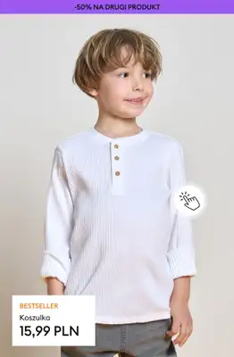 Sinsay - gazetka promocyjna -50% na KAŻDY DRUGI, tańszy produkt od piątku 14.11 do poniedziałku 17.11 - strona 35