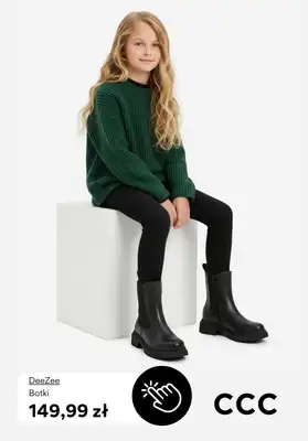 CCC - gazetka promocyjna Kolekcja jesień - zima: obuwie dziecięce od niedzieli 16.11  - strona 4