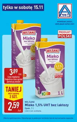 Aldi - gazetka promocyjna Super oferty na sobotę! od soboty 15.11 do soboty 15.11 - strona 5