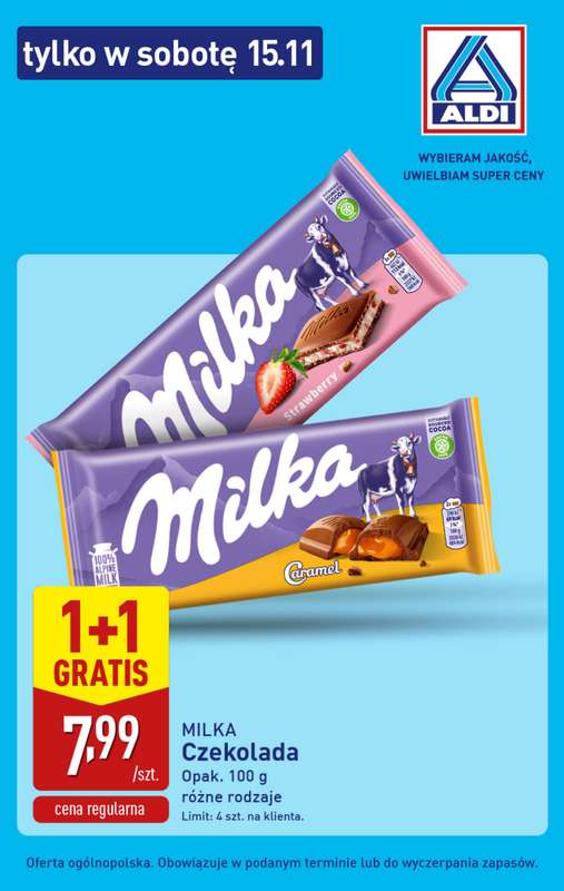 Aldi - gazetka promocyjna Super oferty na sobotę! od soboty 15.11 do soboty 15.11 - strona 7