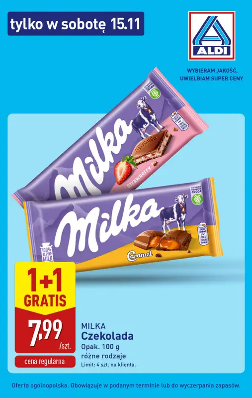Aldi - gazetka promocyjna Super oferty na sobotę! od soboty 15.11 do soboty 15.11 - strona 7