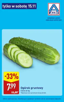 Aldi - gazetka promocyjna Super oferty na sobotę! od soboty 15.11 do soboty 15.11 - strona 4