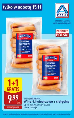 Aldi - gazetka promocyjna Super oferty na sobotę! od soboty 15.11 do soboty 15.11 - strona 6