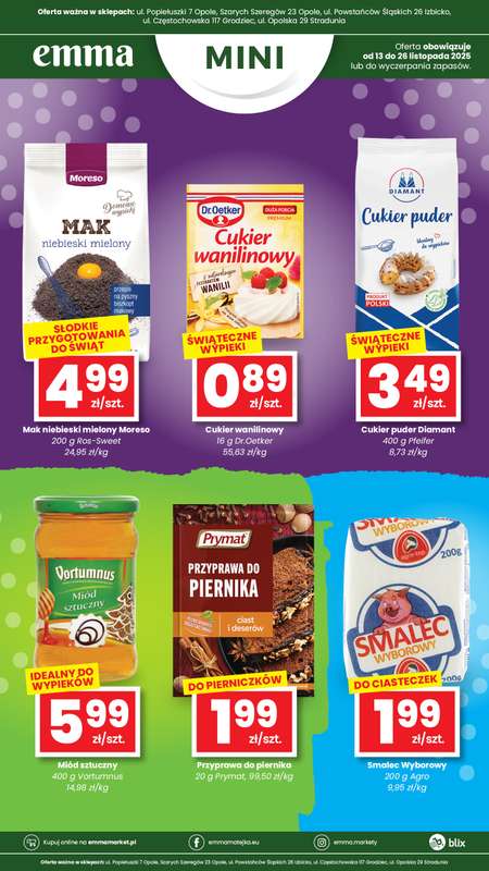 emma MARKET - gazetka promocyjna Plakaty promocyjne Mini od piątku 14.11 do środy 26.11 - strona 2