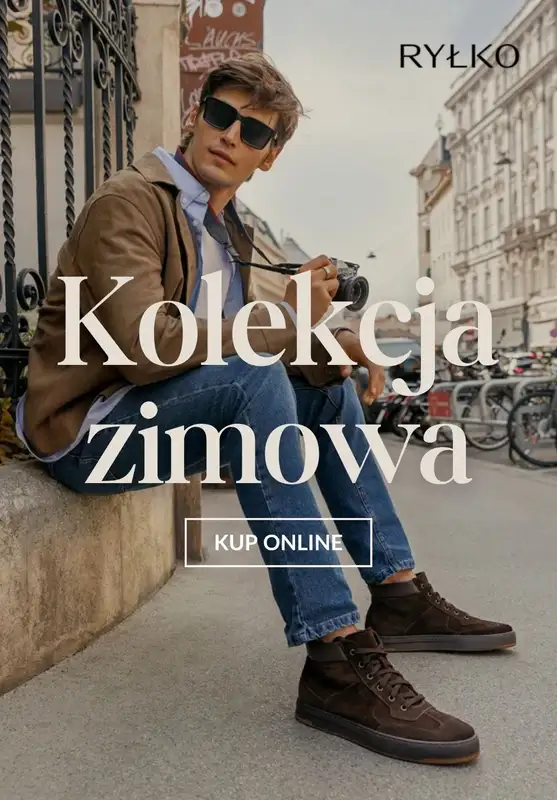 Ryłko - gazetka promocyjna KOLEKCJA ZIMOWA - męska od piątku 14.11 
