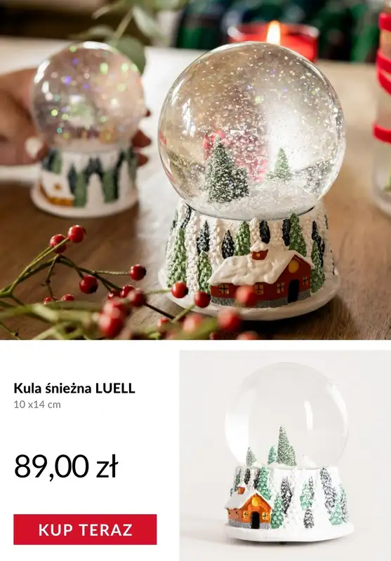 Homla - gazetka promocyjna Dekoracje świąteczne od soboty 15.11  - strona 9