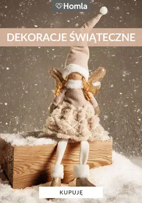 Homla - gazetka promocyjna Dekoracje świąteczne od soboty 15.11 