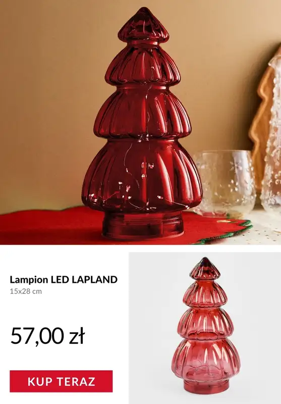 Homla - gazetka promocyjna Dekoracje świąteczne od soboty 15.11  - strona 6