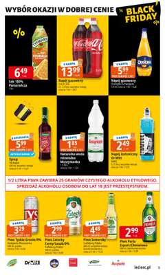 Leclerc - gazetka promocyjna Oferta E.Leclerc I Black Friday od wtorku 18.11 do soboty 29.11 - strona 5