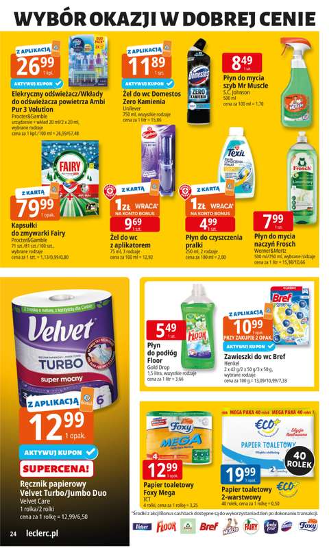 Leclerc - gazetka promocyjna Oferta E.Leclerc I Black Friday od wtorku 18.11 do soboty 29.11 - strona 24